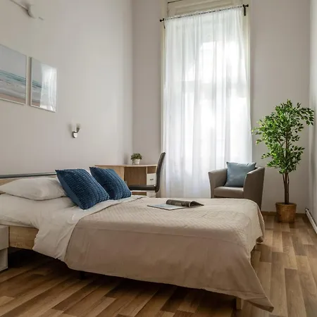 Urban Lights In Downtown * Budapest